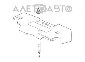 Honda Accord 14-15 hybrid engine cover