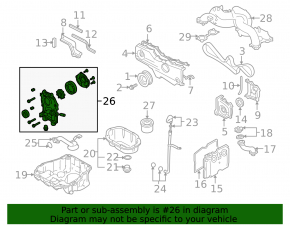 Oil Pump Subaru Impreza WRX GH 08-14 2.5T