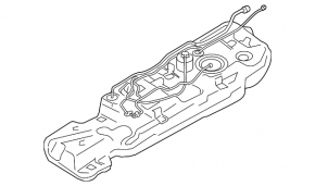Fuel tank Nissan Pathfinder 13-20