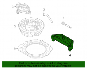 Foam plastic for compressor Volvo XC40 19-25