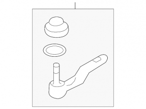 Right steering tip for Subaru BRZ 13-20