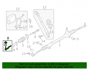 Right steering tip for Subaru BRZ 13-20