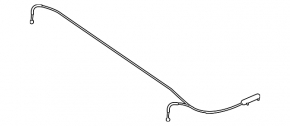Front Hood Release Cable for BMW iX 21-25 IX, Forward, Front