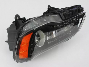 Headlight front left naked Chrysler 300 12-14 dorest halogen dark