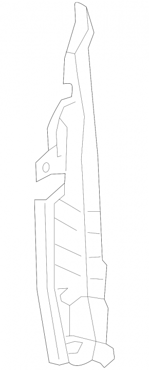 Wing seal door-wing left Honda Civic X FC 19-21