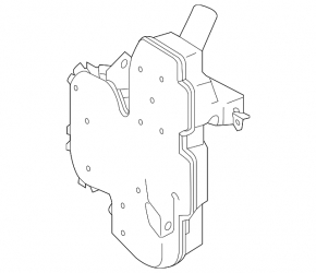 Acura TLX 15 washer reservoir - with neck and lid