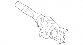 Left steering column switch for Subaru Forester 25-26 without fog lights