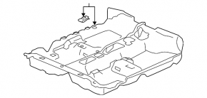 Honda Civic X FC 16-17 4D Black Floor Mat
