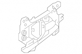 Rear left inner door handle for Hyundai Tucson 19-21