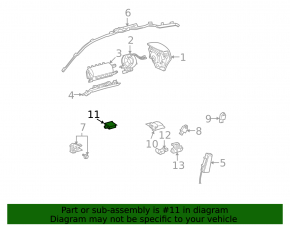 Occupant Sensor Lexus IS250 IS300 IS350 06-13