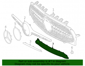 Mercedes A-Class V177 19-22 AMG Front Bumper Lower Grille Pack