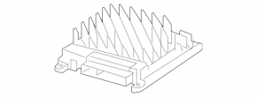 Mercedes A-class V177 19-22 Burmester audio amplifier