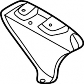 Battery tray bracket front Infiniti QX50 19-20