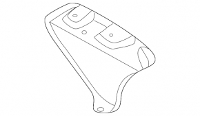 Battery tray bracket front Infiniti QX50 19-20