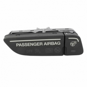 Heated steering wheel button with passenger airbag indicator Ford Escape MK3 17-19