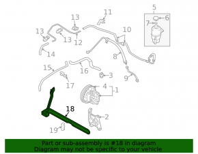 Mitsubishi Galant 04-07 Power Steering Radiator