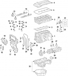 Connecting rod Nissan Sentra 20-24