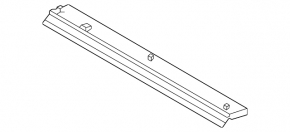 Upper radiator deflector for Lexus RX 23-25 JP built