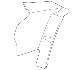 Outer wing light cover right Infiniti QX60 22-26