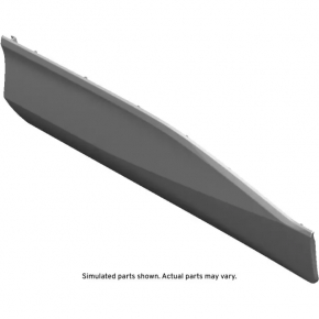 Door trim lower rear left Chevrolet Bolt EUV 22-23 structure without molding