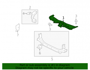 Mitsubishi Lancer 10-17 TV top bar
