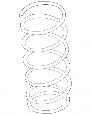 Front left spring Infiniti QX50 19-20
