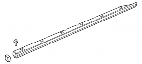 Left threshold VW Passat b8 16-19 USA R-Line
