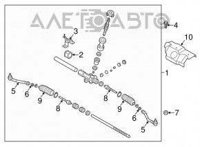 Steering tip left Kia Sorento 14-15 CTR