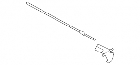 Support bonnet stop Subaru Outback 20-