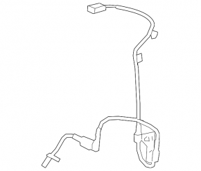 ABS sensor front left Kia Forte 19-24