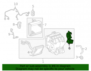 Heater motor Servo sub-assy, damperfor mode Toyota Camry v50 12-14 usa