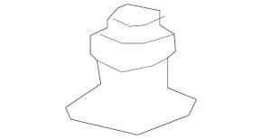Large threshold mounting clip for Toyota Prius 50 16-22