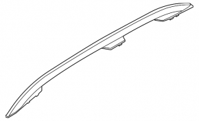 Roof rails Subaru XV Crosstrek 18-23