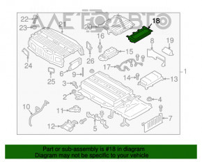 HYBRID BATTERY CONTROL MODULE Ford Fusion mk5 13-20 driftwood, working