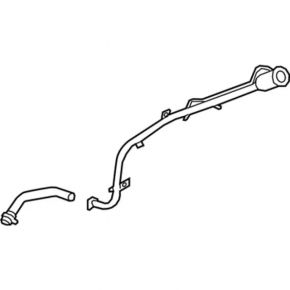 Fuel filler neck for Ford Mustang mk6 15-