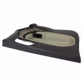 Door trim card front left Ford Fiesta 11-19 black cloth
