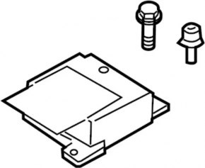 SRS airbag module computer airbags Infiniti FX35 FX45 03-08