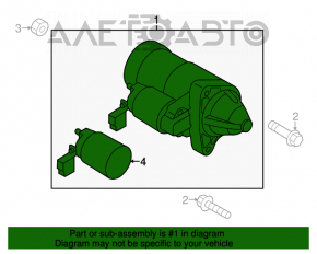 Starter Mazda CX-5 13-16 2.0