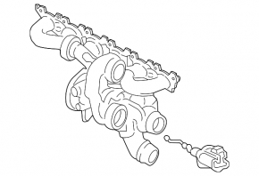 Turbocharger complete with manifold BMW 7 G11 G12 16-19 B58