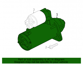 Starter BMW F30 17-18 B46 Manual