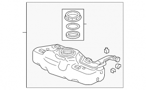 Honda CRZ 11-16 Fuel Tank