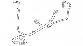 Chevrolet Malibu 13-14 hybrid diffuser wiring
