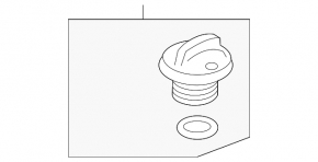 Chevrolet Equinox 18-22 LYX Oil Filler Cap