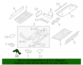 Propeller shaft support VW Tiguan 09-17