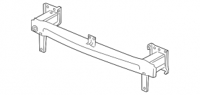 Front bumper reinforcement VW Tiguan 09-11 prerest