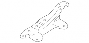 Left hood hinge for Kia Soul 20-25
