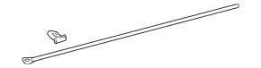 Door seal on the threshold right Lexus GS350 GS450h 08-11