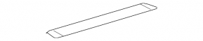 Door sill trim rear left outer Toyota Prius 20 04-09