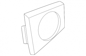 Front left outer handle plug Nissan Murano 25-26