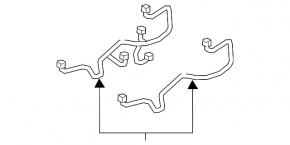 Toyota Prius 30 10-15 Driver's Seat Wiring